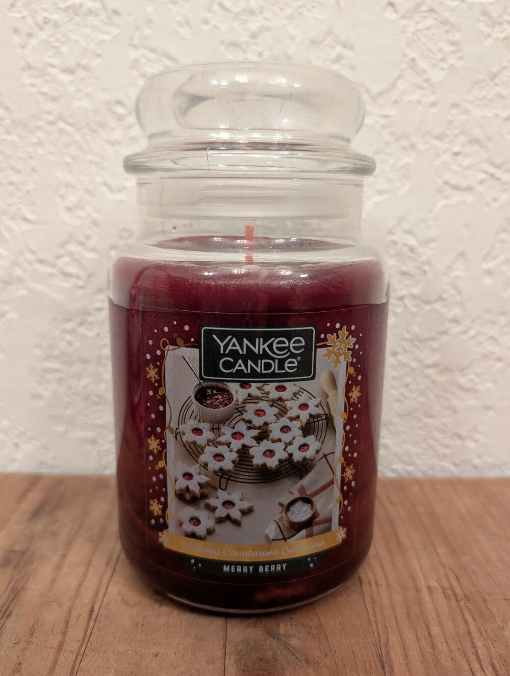 Yankee Candle Merry Berry Classic Large Jar Candle NEW
